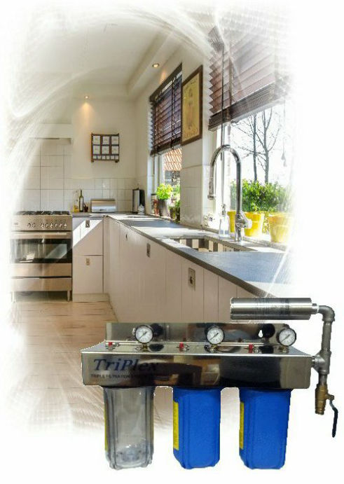 Whole House Triplex Structured Water Unit - Hexahedron 999