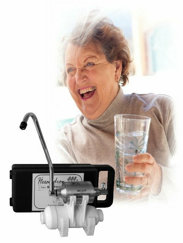 Unité eau structurée portatif - Hexahedron 999