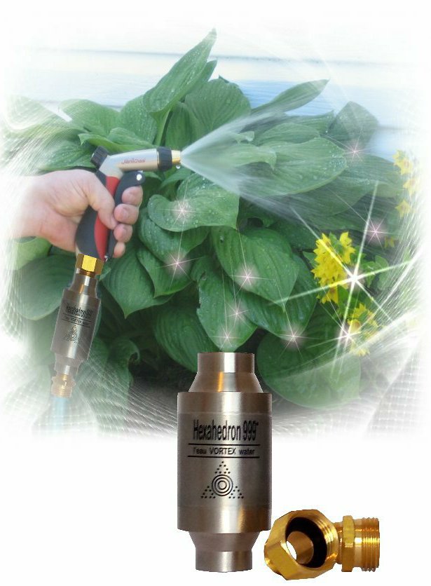 Unité eau structurée pour la jardin - Hexahedron 999