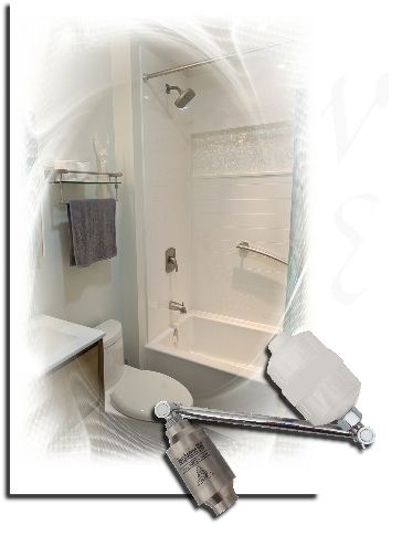 Unité eau structurée pour la douche - filtres de remplacement - Hexahedron 999